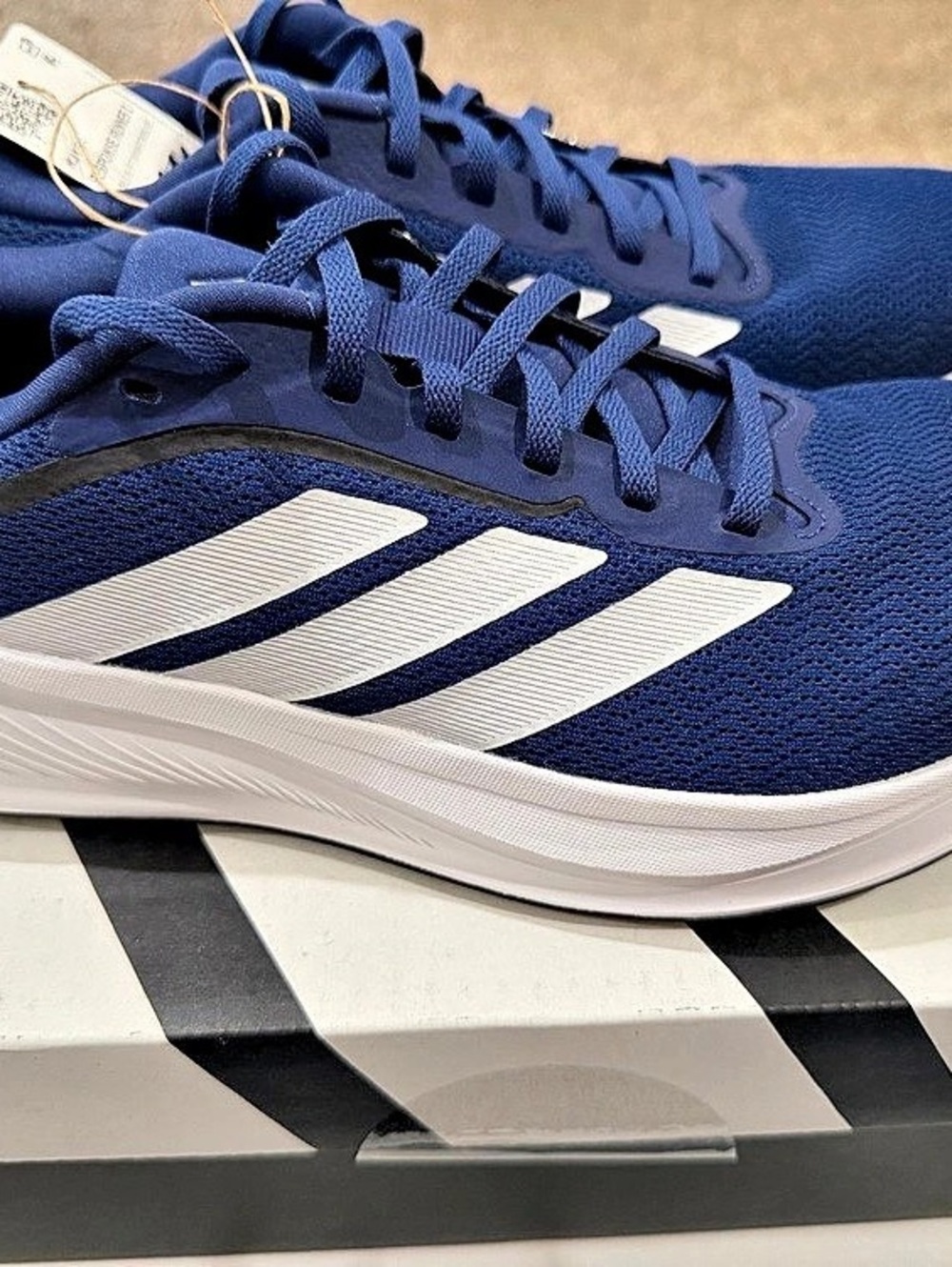 adidas Duramo SL 6 Men's Athletic Shoes Blue & White US 9 NWT